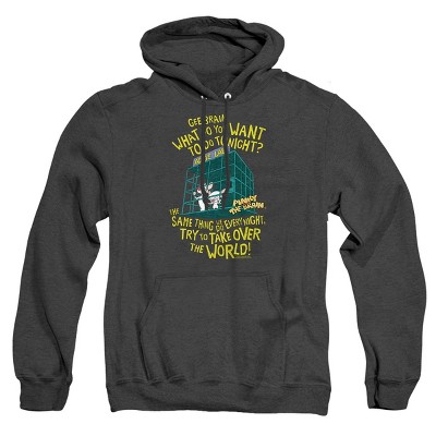 Pinky And The Brain The World Pullover Hoodie