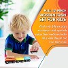 Leo & Friends 12-Piece Wooden Train Set - 3 of 4