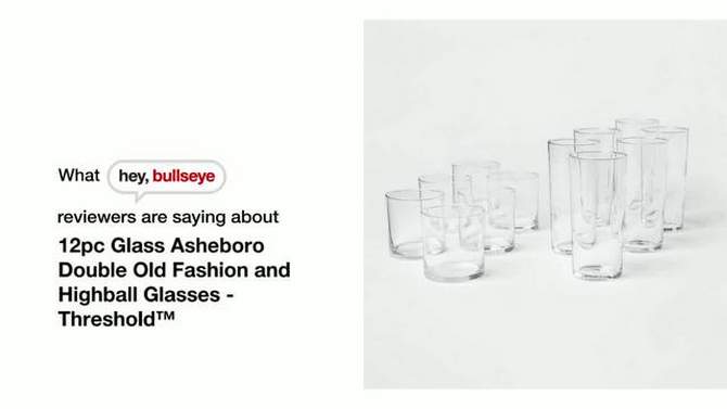 Glass Asheboro Glasses - Threshold™, 6 of 7, play video