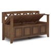 48" Halifax Entryway Storage Bench - WyndenHall - 2 of 4