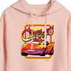 Women's - Disney - Radiator Springs Classic Lightning McQueen Cropped Graphic Hoodie - 2 of 3