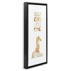 Stupell Industries Dream Big Little One Giraffe, 11" x 25" - 3 of 4