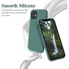BONGEEK for iPhone 11 Case, Phone Case 11,Slim Shockproof, Anti-Fingerprint, Anti-Scratch Microfiber Lining, Protective Cover - Pine Green - 3 of 4