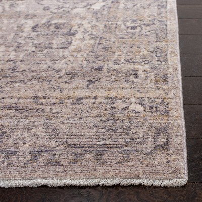Hand-Knotted Square Black Viscose Area Rug 47" x 47"