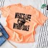 Simply Sage Market What's Life Without Goals Garment Dyed Tee - 3 of 4