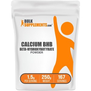 Bulk Supplements BHB Beta-hydroxybutyrate (Calcium) Powder - 1 of 4