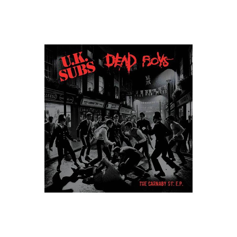 Uk Subs & Dead Boys - Carnaby st. (Colored Vinyl White) (vinyl 7 inch single), 1 of 2