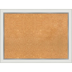Amanti Art Eva Narrow Framed Corkboard, Natural Cork - 1 of 4