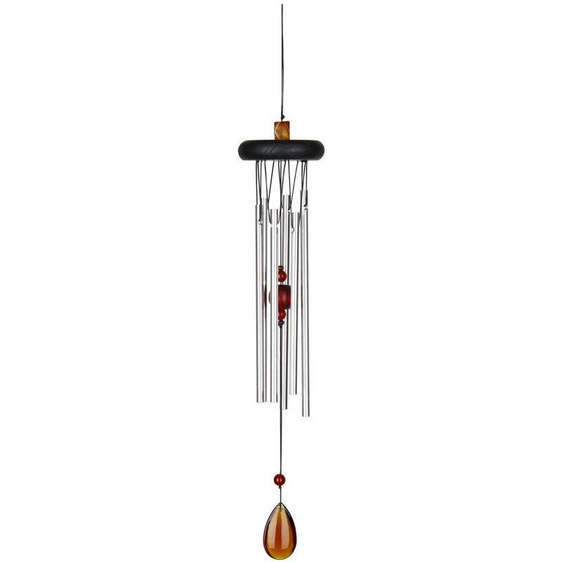 Woodstock Wind Chimes Signature Collection, Woodstock Chakra Chime, 17'' Wind Chime for Outdoor Garden Décor, 1 of 7