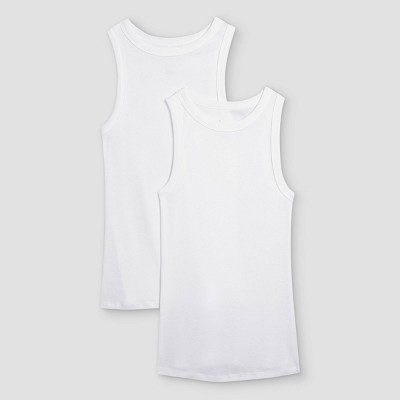 Women's Slim Fit Ribbed 2pk Bundle Tank Top - A New Day™