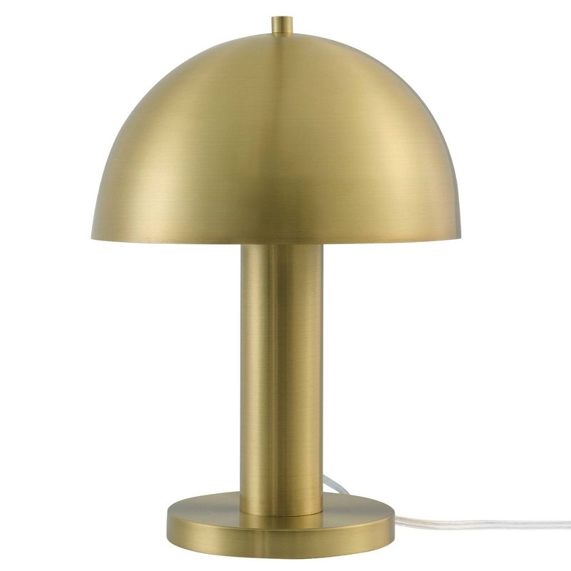 12&#34; Novogratz X Globe Olivia Table Lamp Matte Brass - Globe Electric, 1 of 8