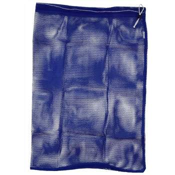 Sportime Heavy-Duty Mesh Storage Bag, 24 x 36 Inches, Blue