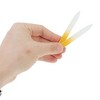 Unique Bargains Colorful Glass Multifunctional Nail File Manicure Tool Small 6 Pcs - 4 of 4