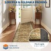 TackView Vintage Floral Area Rug, Machine Washable Boho, Soft Low-Pile Carpet, Non Slip Floral Rug, Ultra-Thin Traditional Carpet - 2 of 4