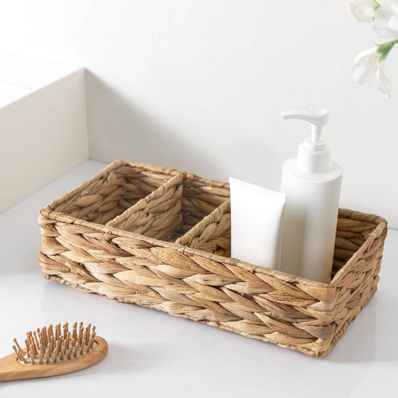 Dashi Bathroom Tray Natural Wood - Allure Home Creations, 6 of 7