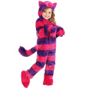 HalloweenCostumes.com Toddler Curious Cheshire Cat Costume | Made by Us Costumes - 1 of 4