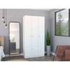 NicBex Armoire Wardrobe Closet Storage Cabinet with Doors & Drawers & Shelves for Bedroom - 2 of 4