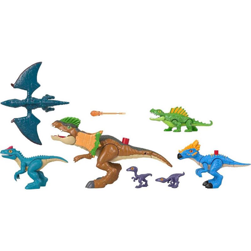 Fisher Price Imaginext Jurassic World: Dominion Dinosaur Figure Set 7pc - Target Exclusive, 4 of 6