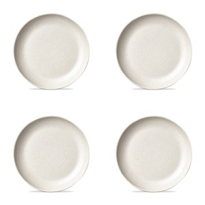 TAG Cream Brooklyn Melamine Brooklyn Melamine Plastic Dining Salad Plate Dishwasher Safe Indoor/Outdoor 9x9 inch Salad Plate Set 4 - 1 of 3