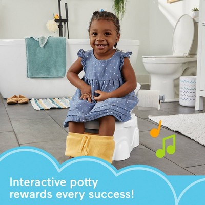 Fisher-Price Cheer For Me Potty - Gray/White