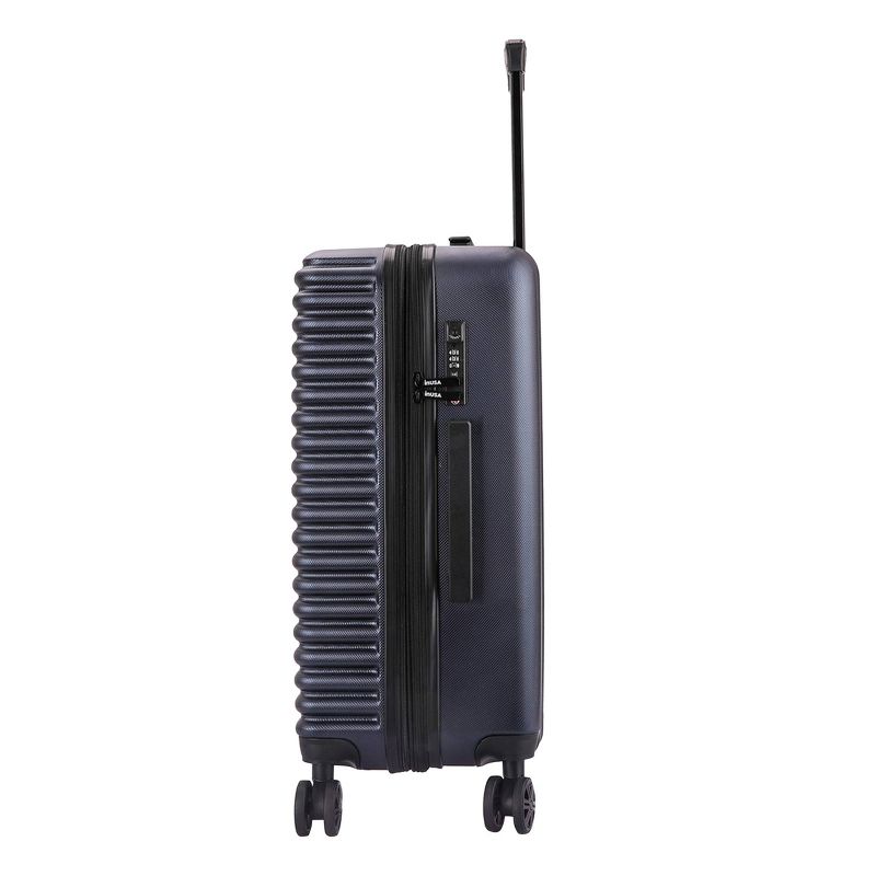 InUSA Ally Lightweight Hardside Medium Checked Spinner Suitcase, 5 of 10
