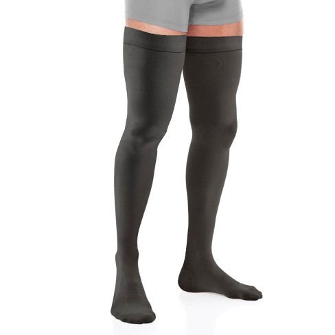 Ames Walker Aw Style 294 Men's 20-30 Mmhg Compression Thigh Highs W/top  Band Beige Medium : Target