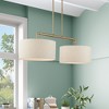 Livex Lighting Meridian 2 - Light Chandelier in  Antique Brass - 2 of 4