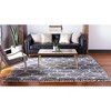 Unique Loom    Hygge Shag Trellis Area Rug - 3 of 4