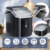 Kismile 33-lbs. Ice Per day Countertop or portable Nugget/Pebble Ice Maker - 2 of 4