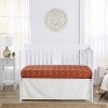 Sweet Jojo Designs Boy or Girl Gender Neutral Unisex Baby Crib Bed Skirt Diamond Tuft Collection Solid Off White - 2 of 3