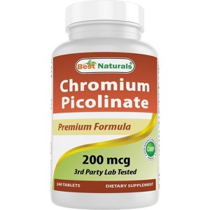 Chromium Picolinate 200 mcg 240 Tablets - 1 of 4