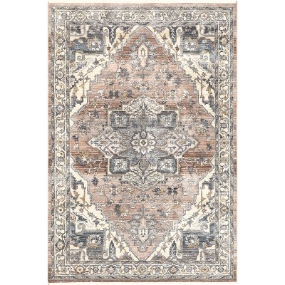 Nuloom Faded Medallion Fringe Indoor Area Rug