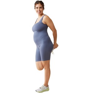 Ingrid + Isabel Maternity Short Active Unitard Jumpsuit - 1 of 4