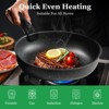 CLEAN EXPERT 12pcs Non-Stick Cookware Set Pots and Pans Set, Induction Non Stick Cooking Set with Spatula and Detachable Handle for Kitchen - 2 of 4