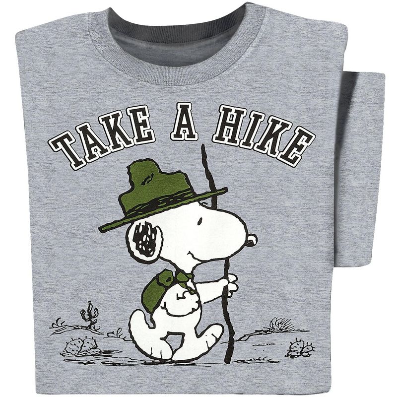 Collections Etc Peanuts Take A Hike T-shirt, 2 of 5