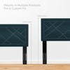Modway Reese Nailhead Full / Queen Upholstered Linen Fabric Headboard – Adjustable Height, Nailhead Trim, Foam Padding, MDF Frame - 4 of 4