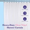 Epica Heavy-Duty Vinyl Shower Curtain Liner 72"x72" White, Waterproof Mildew-Resistant & Durable - 2 of 4