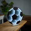 Soccer Ball Acrylic Tabletop Light 17 Inch Height for Sports Rooms and Fan Areas By Melrose - 2 of 3