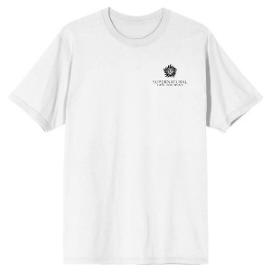 Supernatural Logo Join The Hunt Men's White T-shirt - 1 of 1