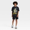 Boys' Pokémon Legendary Arceus Short Sleeve Graphic T-Shirt - Black - 4 of 4