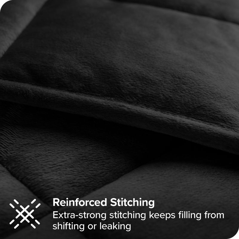 60"x80" 17-22lbs Weighted Blanket by Bare Home, 6 of 7