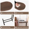 Lyngins Modern C-Shaped Side Table, Lightweight Metal Frame, End Table for Sofa, C Small Table for Bedside, Couch Side Tables, Bed Side Table - 4 of 4