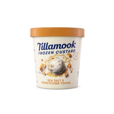 Tillamook Sea Salt & Honeycomb Frozen Custard - 15oz