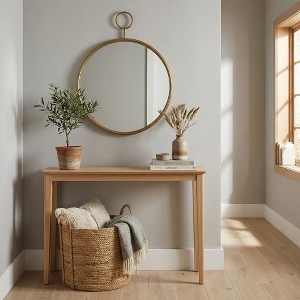 Spassway Gold Circle Decorative Wall Mirrors Metal Frame Bathroom Mirrors for Over Sink Mirrors for Bathroom Entryway Bedroom Living Room - 1 of 4