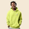 Dalix Embroidered Ghost Hoodie Soft Fleece Hood Sweatshirt Mens - 3 of 4