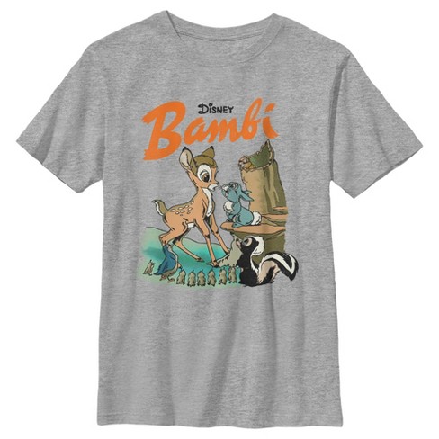 Boy's Bambi Retro Poster T-shirt : Target