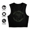 Women's US Marine Corps Always A Marine Sleeveless Crop Top Tank - 3 of 4
