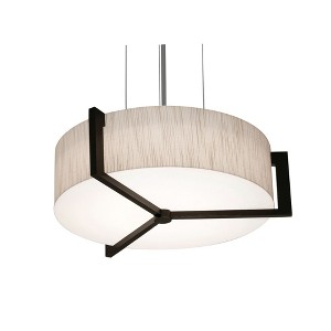 AFX Apex 2 - Light Pendant in  Satin Nickel/Espresso - 1 of 2