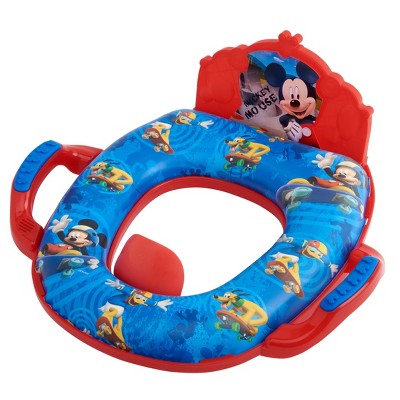Disney Mickey Mouse Deluxe Soft Potty Seat with Sound