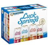 Luck Springs Hard Lemonade and Tea Variety Pack - 12pk/12 fl oz Cans